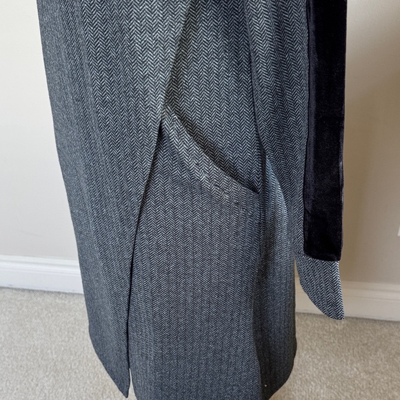 Soft Surroundings Charcoal Herringbone Knit - Picture 3 of 8